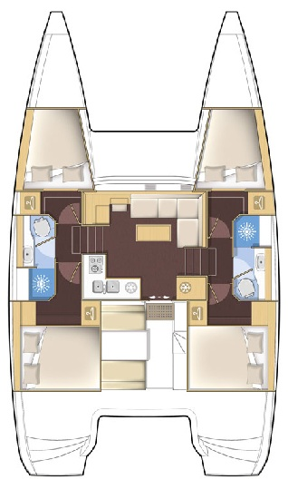 Alquiler de embarcaciones Lagoon Lagoon 39 enFethiye en Samboat