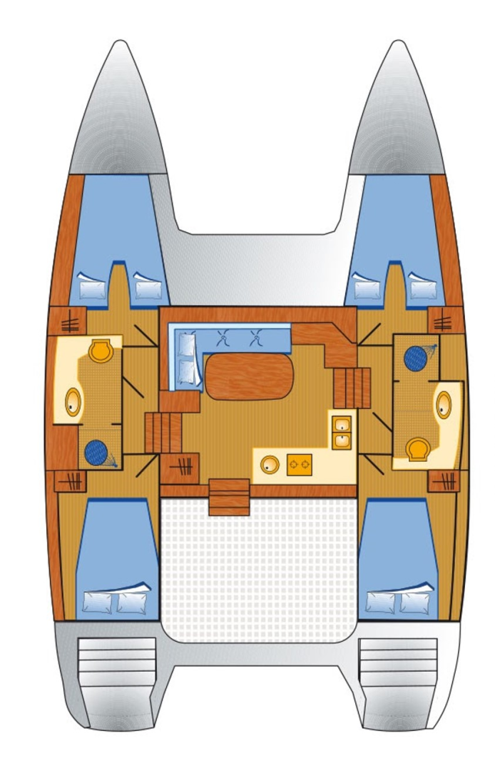 Alquiler de barcos Pomer barato de Lagoon 400