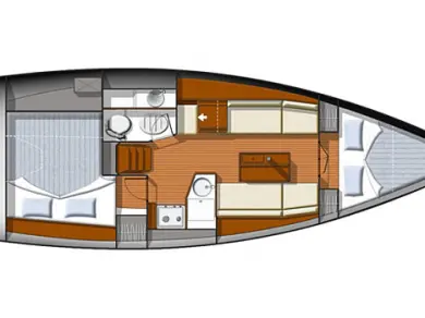 Alquiler de barcos San Vincenzo barato de Sun Odyssey 33i