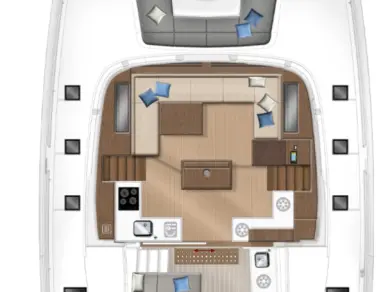 Alquiler de barcos Kotor barato de Lagoon 50