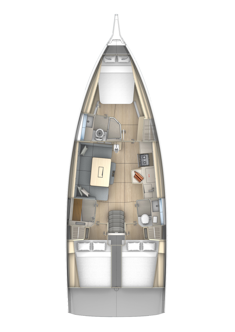 Alquiler de Velero, con o sin patrón Dufour Golfe-Juan