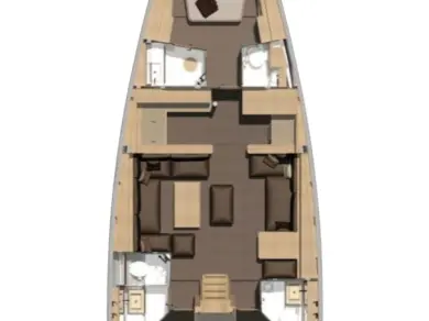 Alquiler Velero Dufour con o sin  título de navegación