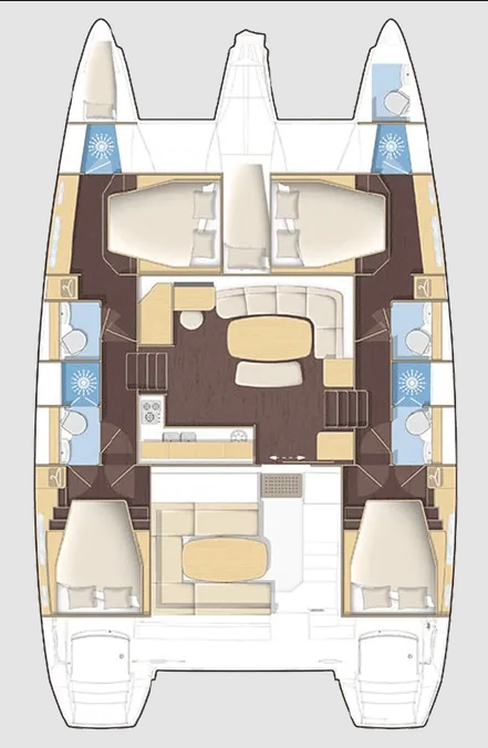 Lagoon Lagoon 420 de alquiler a Deme of Volos
