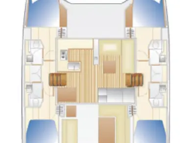 Alquiler Catamarán Nautitech con o sin  título de navegación