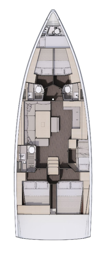 Alquiler de embarcaciones Dufour Dufour 470 enAgropoli en Samboat