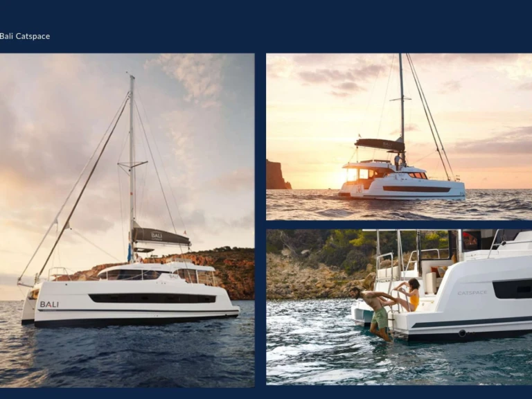 Alquiler Catamarán Bali con o sin  título de navegación