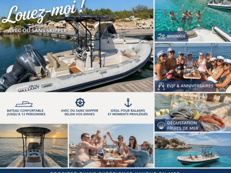 Alquiler de embarcaciones Valiant DR 570 enCarnon-Plage en Samboat