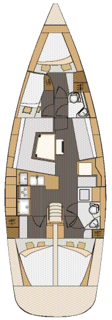 Alquiler Pula - Elan Impression 45 en SamBoat