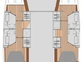 Fountaine Pajot Isla 40 de alquiler a Biograd na Moru