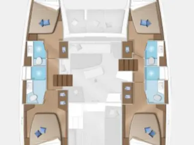 Alquiler de Catamarán, con o sin patrón Lagoon Tropea