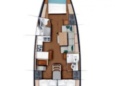 Jeanneau Sun Odyssey 440 de alquiler a Komolac