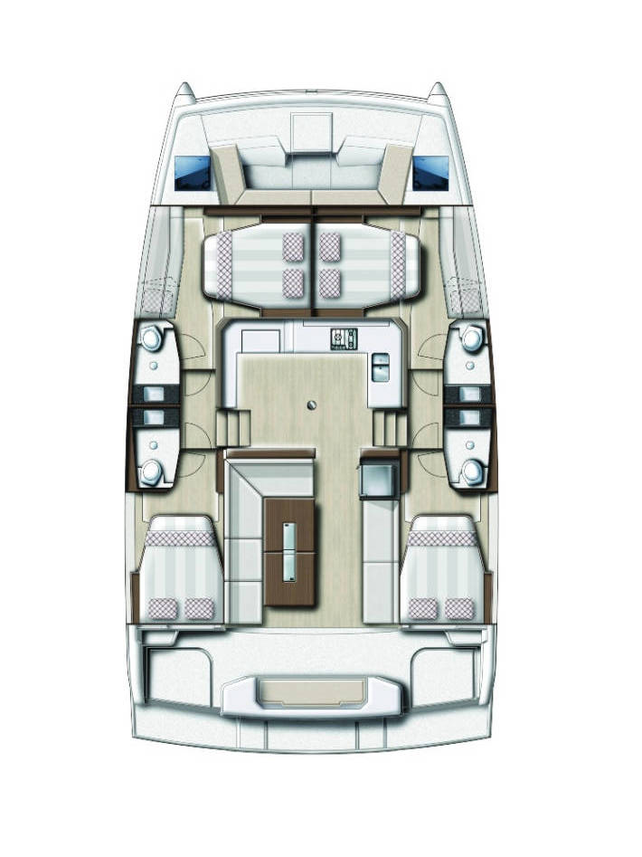 Alquiler Catamarán en Biograd na Moru - Bali Bali Catspace Voile