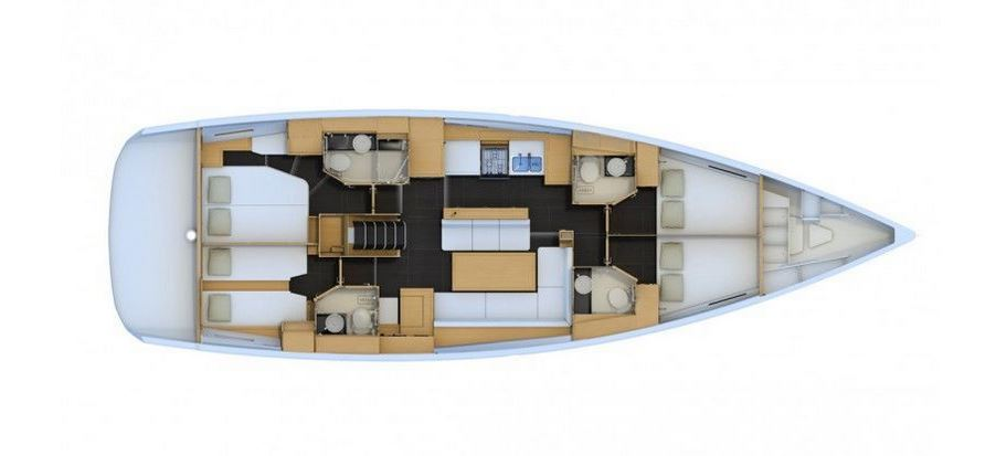 Alquiler Velero en Cos - Jeanneau Jeanneau 54