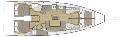 Alquiler de Bénéteau Oceanis 46.1 en Rhodes (Ciudad)