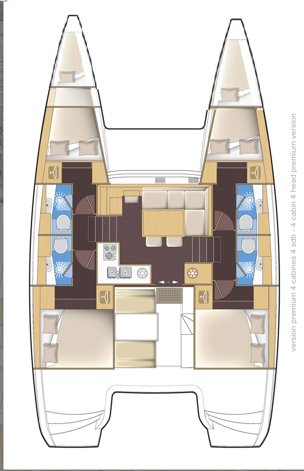 Alquiler Biograd na Moru - Lagoon Lagoon 39 en SamBoat