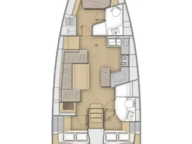 Alquiler Velero en Split - Bénéteau Oceanis 40.1