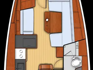 Alquiler de barcos Šibenik barato de Oceanis 41.1