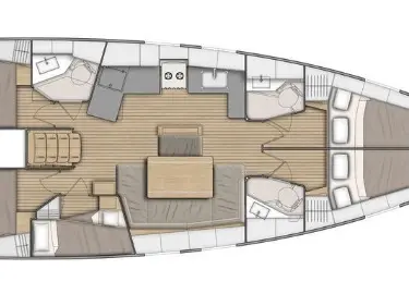 Alquiler Velero en Lefkáda - Bénéteau Oceanis 46.1