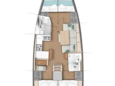 Alquiler Fethiye - Jeanneau Sun Odyssey 440 en SamBoat