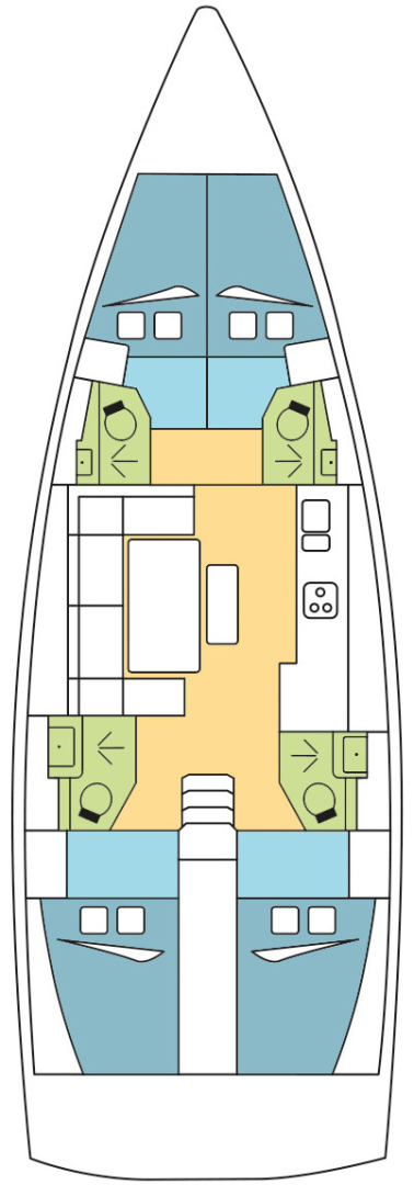 Alquiler Velero en La Paz - Dufour Dufour 460 Grand Large