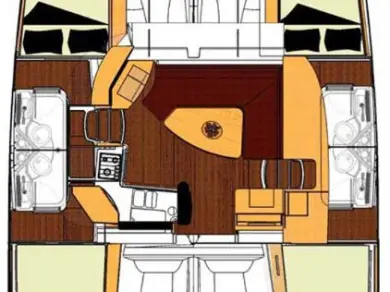 Alquiler de embarcaciones Fountaine Pajot Lipari 41 enAirlie Beach en Samboat