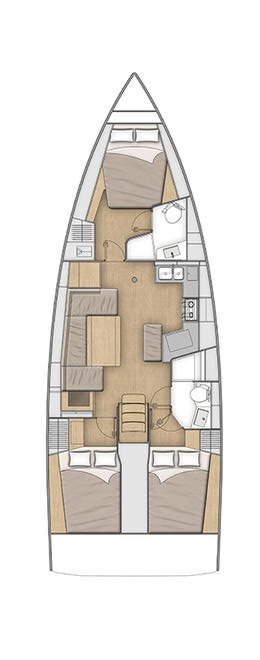 Alquiler de barcos Pula barato de Oceanis 40.1