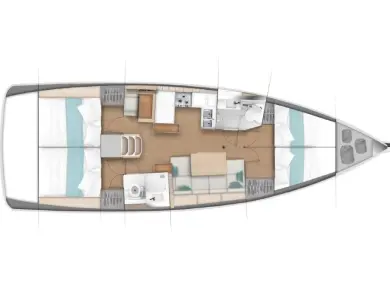Alquiler de Velero, con o sin patrón Jeanneau North Aegean