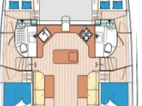 Alquiler Catamarán Island Spirit Yachts con o sin  título de navegación