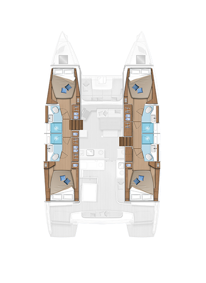 Alquiler Pomer - Lagoon Lagoon 46 en SamBoat