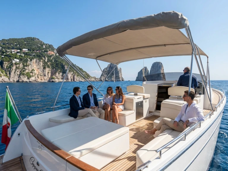 Allure 38 de alquiler a Positano