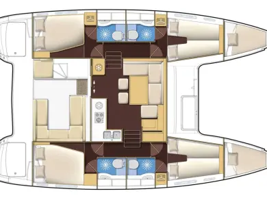 Alquiler Catamarán Lagoon con o sin  título de navegación