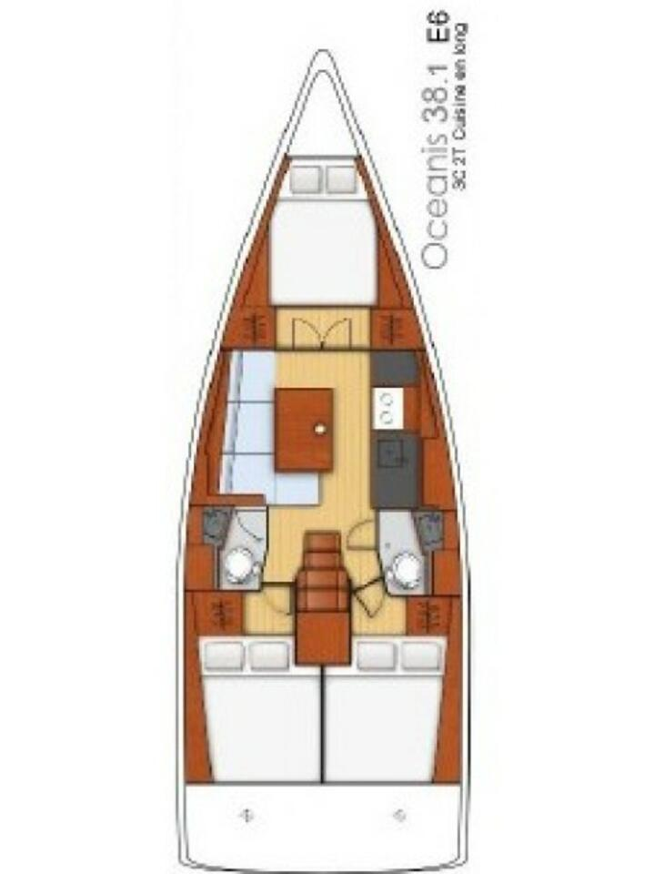 Alquiler de embarcaciones Bénéteau Oceanis 38.1 enPula en Samboat