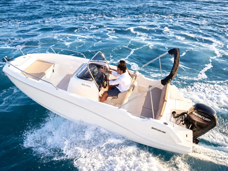 Alquiler de embarcaciones Quicksilver Activ 605 Open enSplit en Samboat