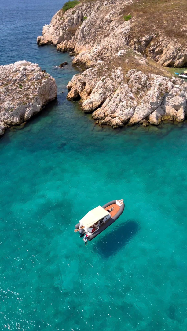 Alquiler Lancha Blu and blu italy con o sin  título de navegación