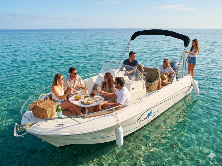 Alquiler Lancha en Can Pastilla - Pacific Craft Q670 'Atlas' (10p/200hp)