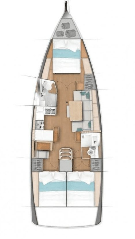 Alquiler de barcos Road Town barato de Sun Odyssey 490