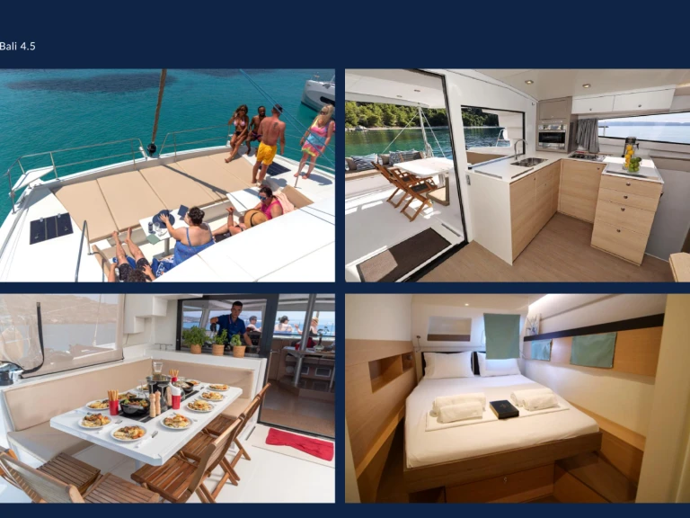 Alquiler Catamarán Bali con o sin  título de navegación