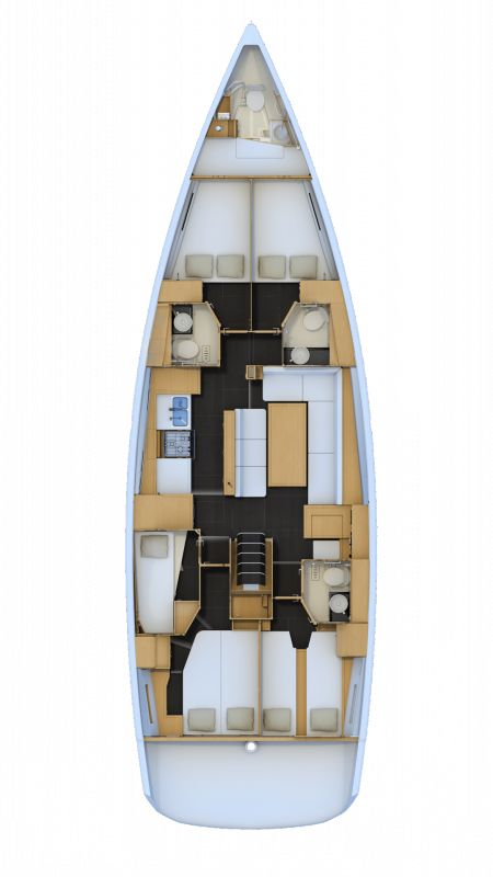Alquiler de Velero, con o sin patrón Jeanneau Trogir