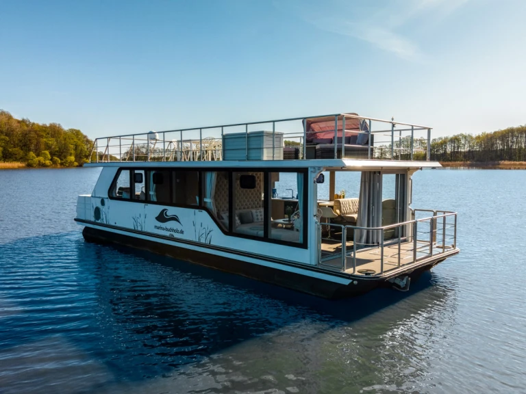 Alquiler Casa flotante Luxboot con o sin  título de navegación