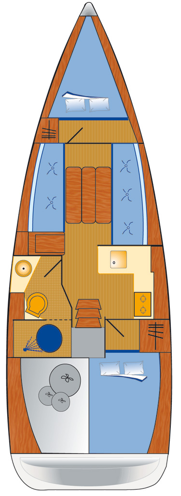 Alquiler de Jeanneau Sun Odyssey 349 en Punat