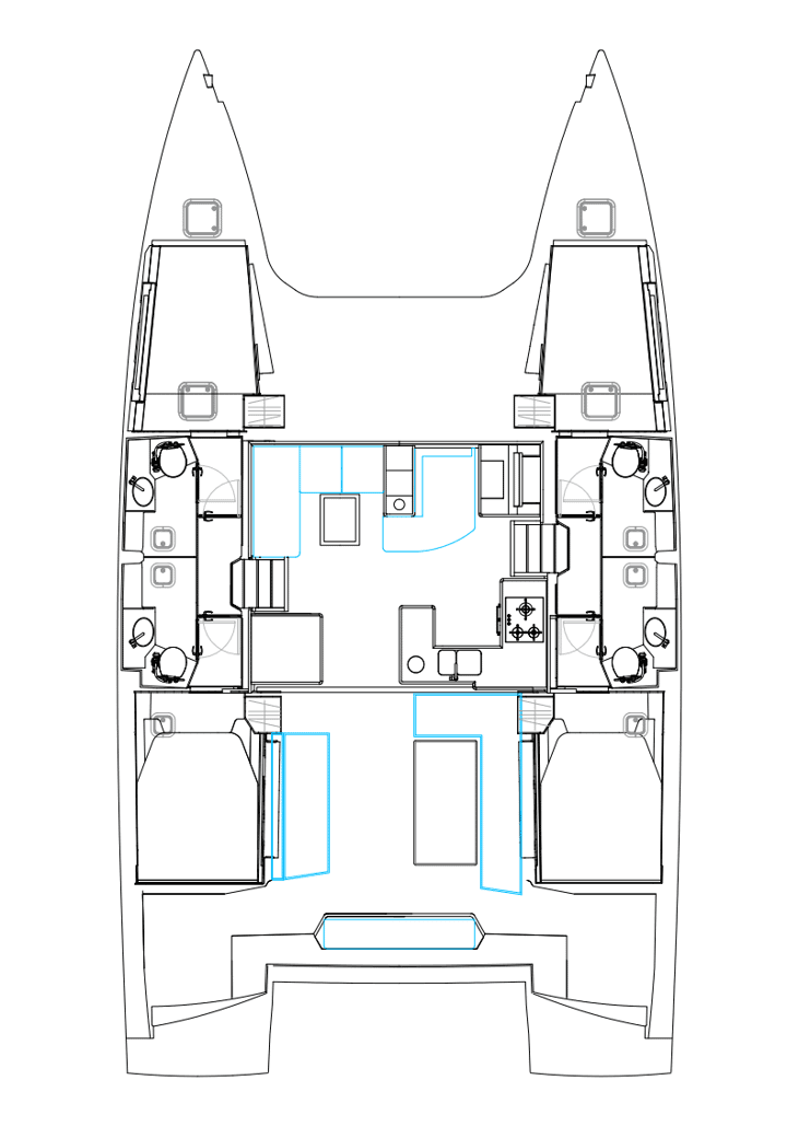 Alquiler de embarcaciones Nautitech Nautitech 46 Fly enRoad Town en Samboat