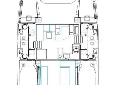 Alquiler de embarcaciones Nautitech Nautitech 46 Fly enRoad Town en Samboat
