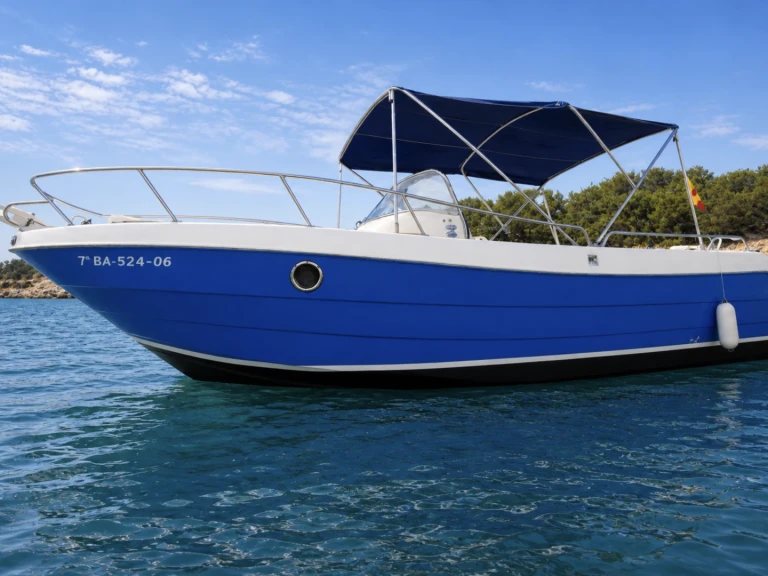 Alquiler Lancha MLS BOATS con o sin  título de navegación