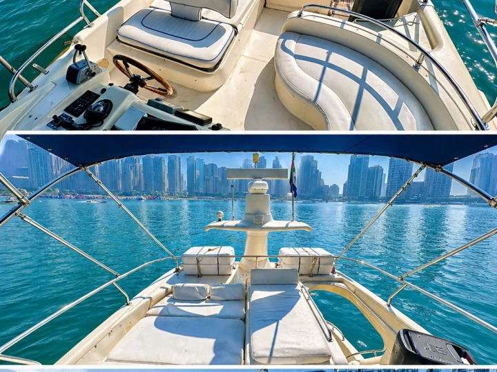 Lancha para alquilar Dubai Marina al mejor precio