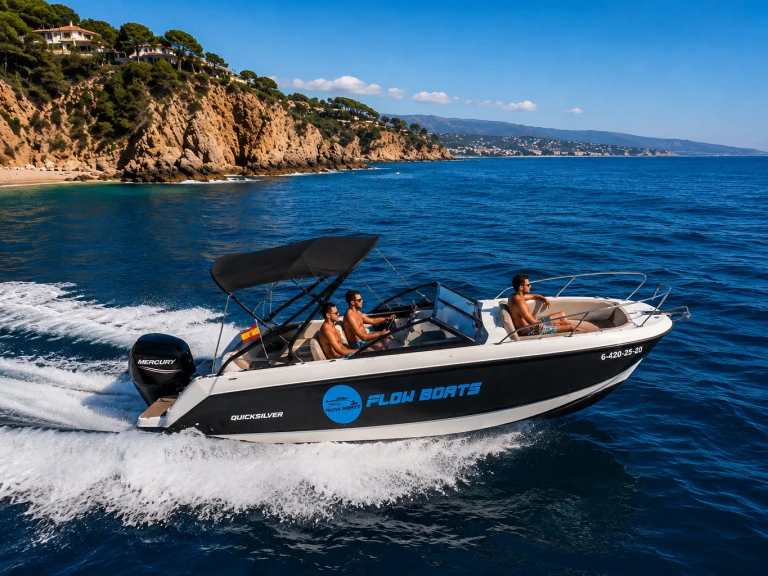 Alquiler Lancha en Blanes - Quicksilver Activ 605 Bowrider