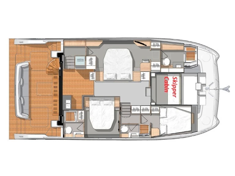 Alquiler Lancha Fountaine Pajot con o sin  título de navegación