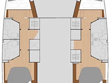 Alquiler Catamarán en Gouviá - Fountaine Pajot Lucia 40