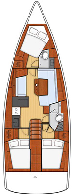 Alquiler Velero en Lefkáda - Bénéteau Oceanis 41.1