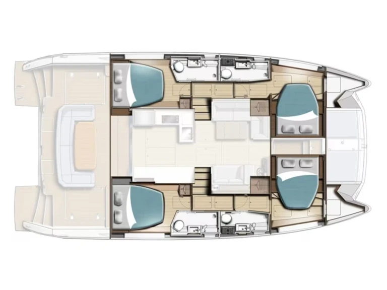 Alquiler Fethiye - Leopard Leopard 46PC en SamBoat