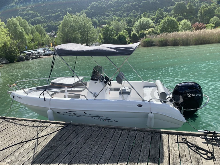 Alquiler de Lancha, con o sin patrón Aquabat Annecy